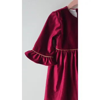 CAMELLIA | VELVET DRESS MILEY 