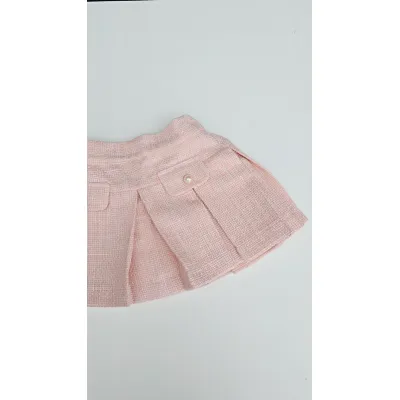 CAMELLIA BOUTIQUE | PINK TWEED SKIRT MILEY