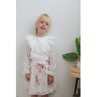 BE CHIC | WITTE BLOUSE NOURHANE 