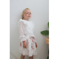 BE CHIC | WITTE BLOUSE NOURHANE 