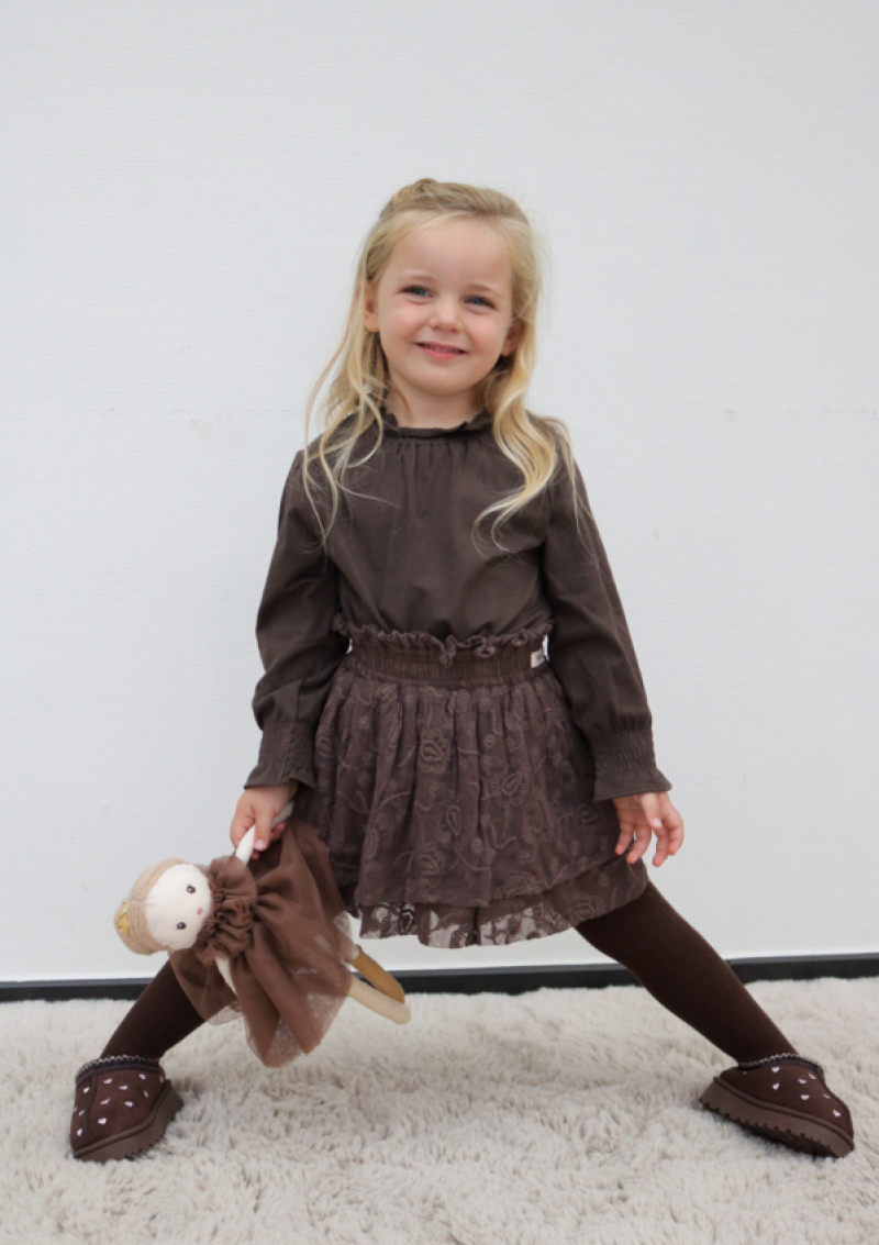 BAJE | HEALY BROWN CHOCO BLOUSE