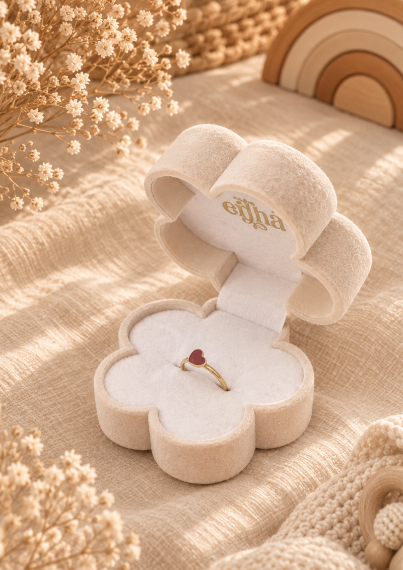 MRS.ERTHA | RING KLEIN HARTJE