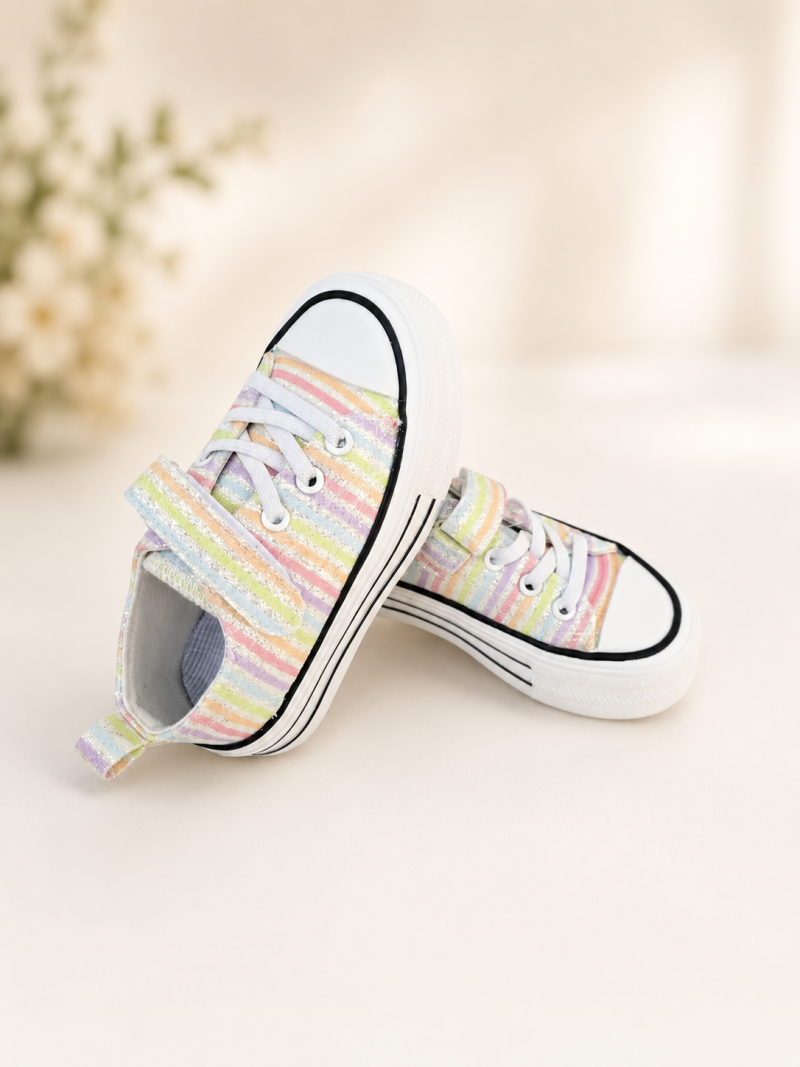 ROCK & JOY | SNEAKERS REGENBOOG 