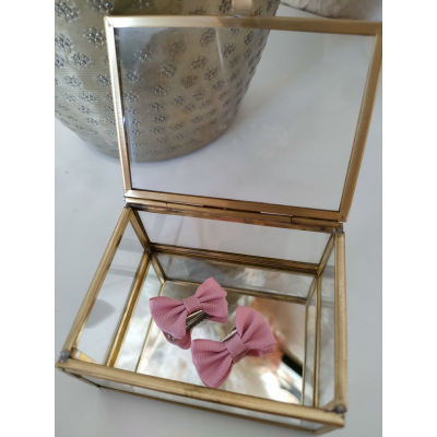 L'ENFANT FLEURI | LITTLE BOW DARK PINK STERRE L'ENFANT FLEURI | LITTLE BOW DARK PINK STERRE