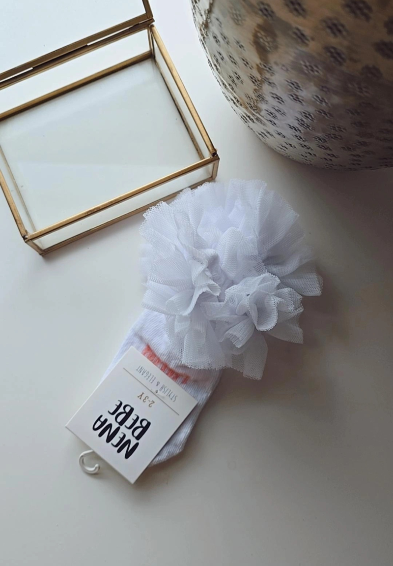 NENA BEBE | ENKELKOUSJES WIT 