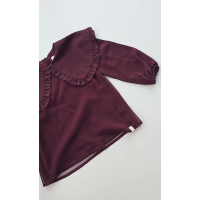 LRDM : LUNE TOP BURGUNDY 