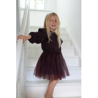 LRDM : LUNE TOP BURGUNDY 