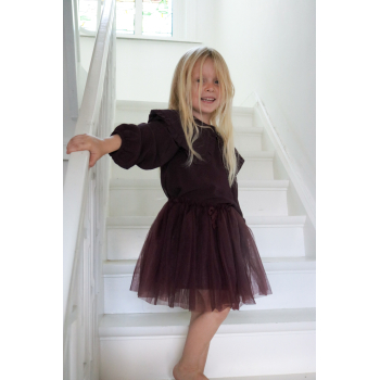 LRDM : LUNE TOP BURGUNDY 