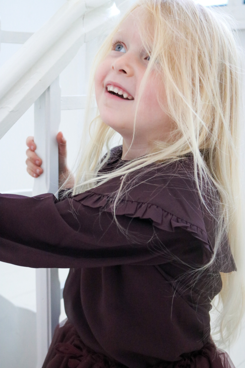 LRDM : LUNE TOP BURGUNDY 