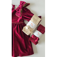 CAMELLIA | VELVET DRESS MILEY 