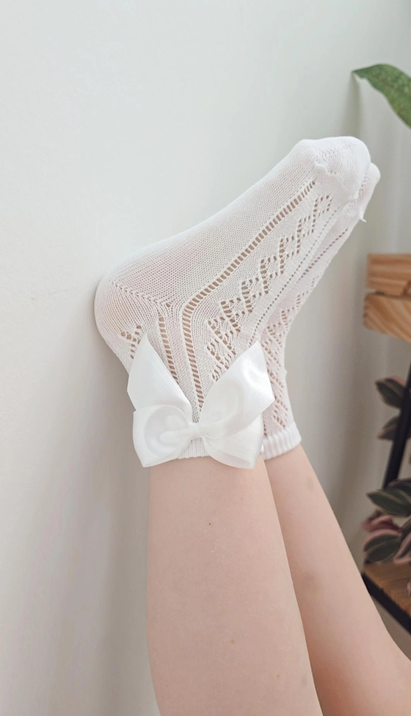 MEIA PATA | ENKELSOKJES WIT 