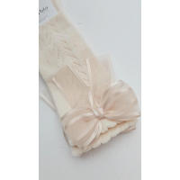 MEIA PATA | KNIEKOUSJES DUBBELE STRIK PEARL 