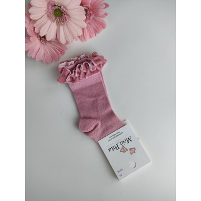 MEIA PATA | KNIEKOUSEN VELVET BAND OLD PINK MEIA PATA | KNIEKOUSEN VELVET BAND OLD PINK