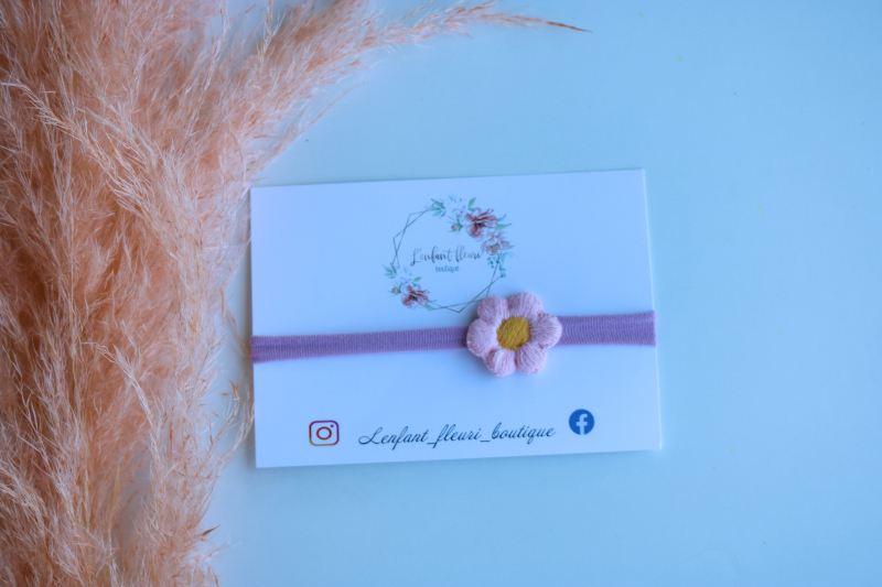 L'ENFANT FLEURI | NYLON HAARBANDJE MARIE