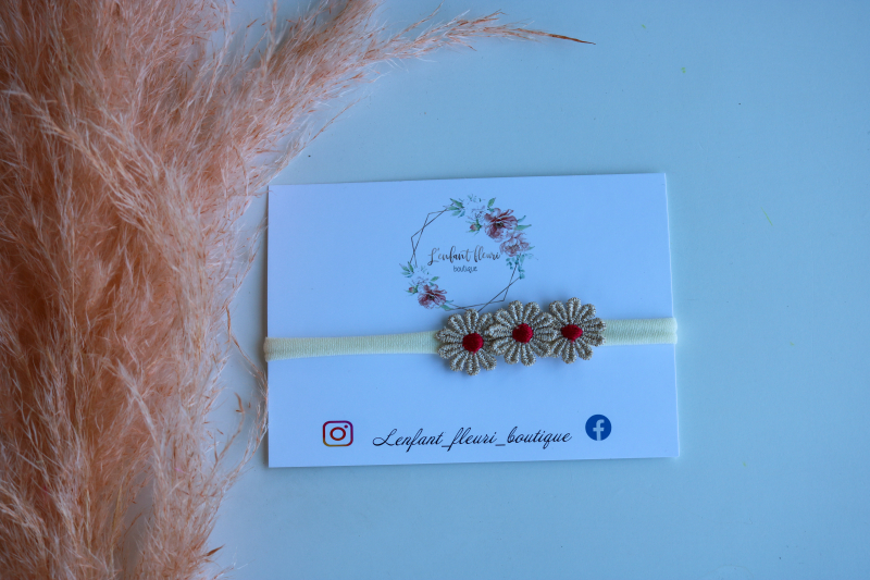 L'ENFANT FLEURI | NYLON HAARBANDJE HANNE
