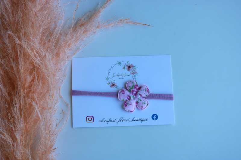 L'ENFANT FLEURI | NYLON HAARBANDJE NORA