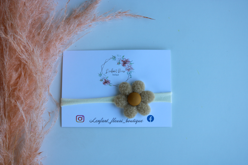 L'ENFANT FLEURI | NYLON HAARBANDJE LIESEL 