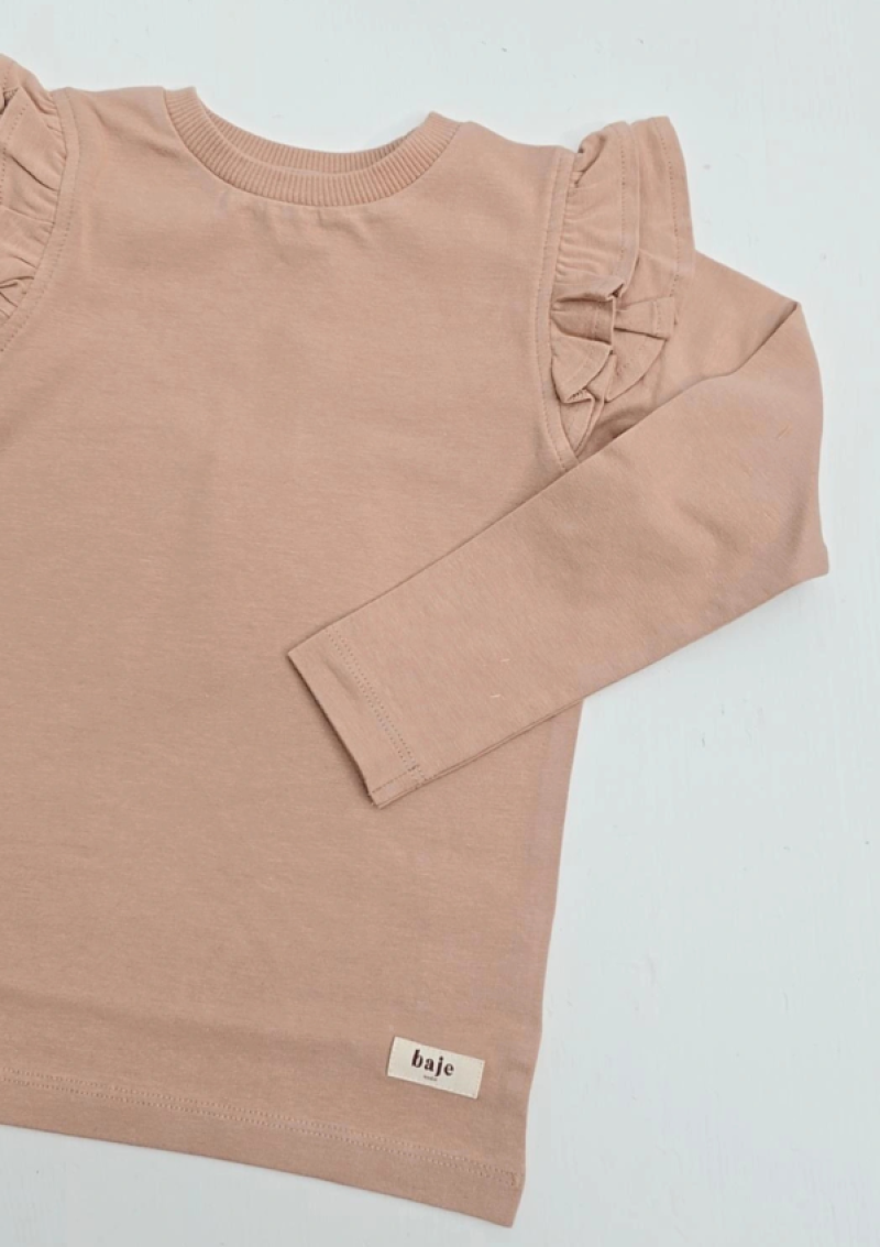 BAJE | NENA LONGSLEEVE ROSE CAFE 