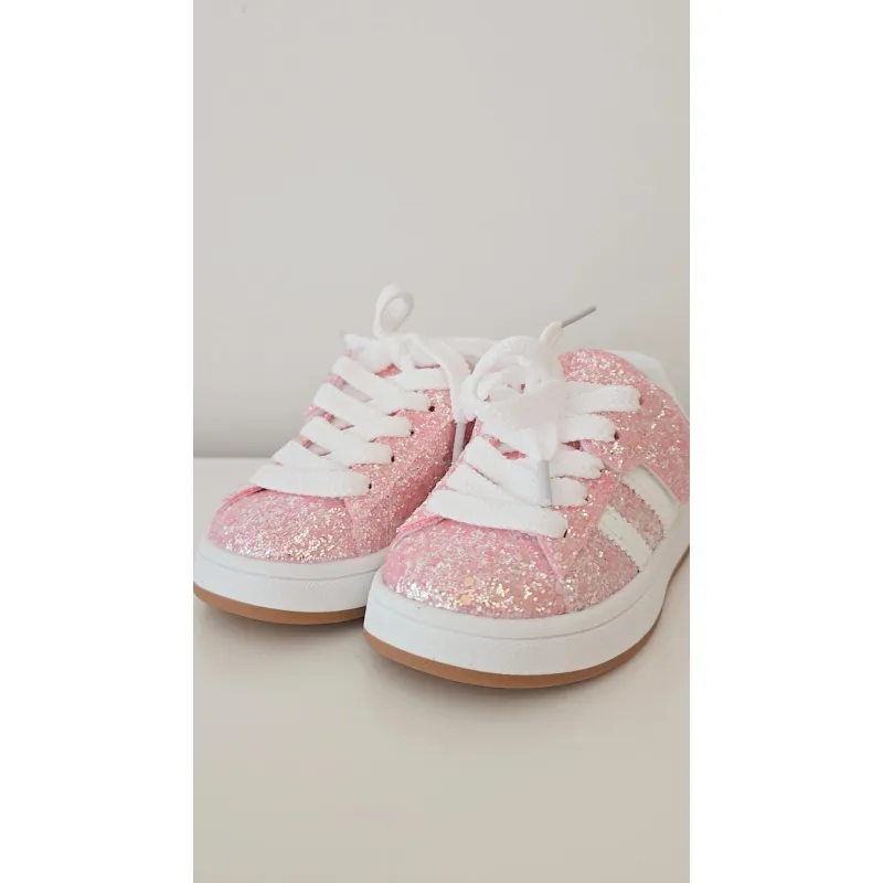 ROCK & JOY | PINK GLITTER SNEAKER